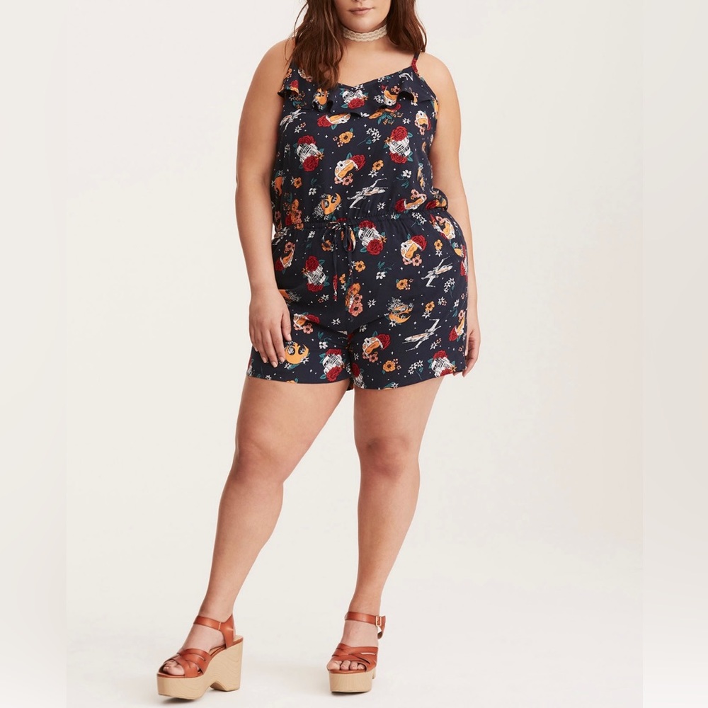 Torrid Her Universe Star Wars Romper 4 X
